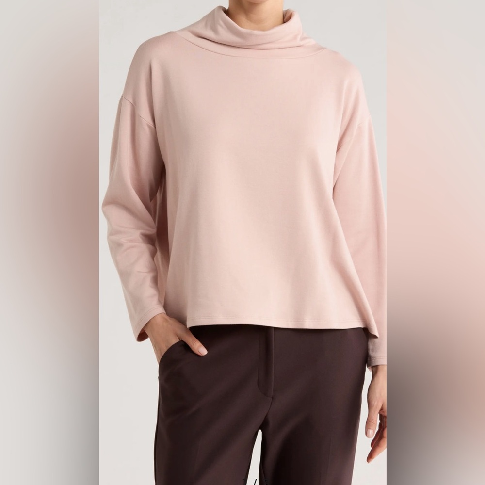 Eileen Fisher Mock Neck Women’s Top